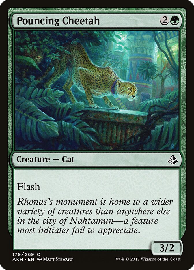 Pouncing Cheetah - carta Magic The Gathering