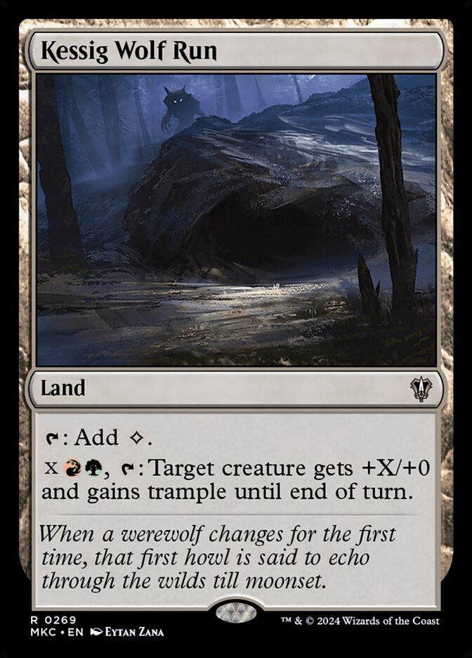 Kessig Wolf Run - carta Magic The Gathering