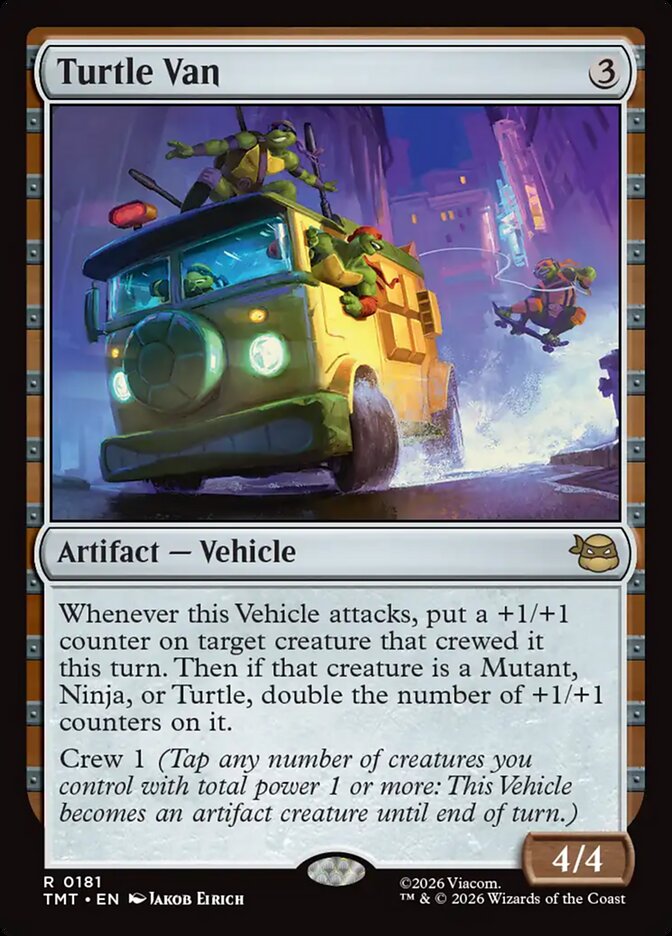 Turtle Van - carta Magic The Gathering