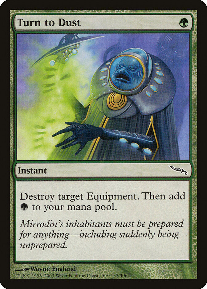Turn to Dust - carta Magic The Gathering