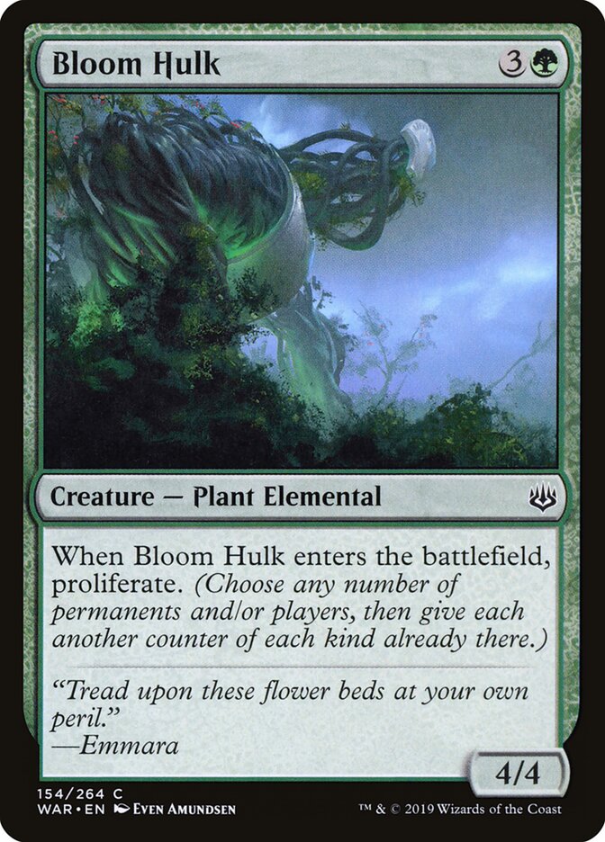 Bloom Hulk - carta Magic The Gathering