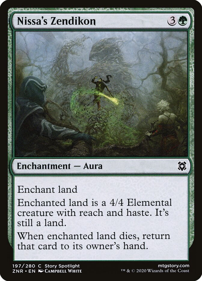 Nissa's Zendikon - carta Magic The Gathering
