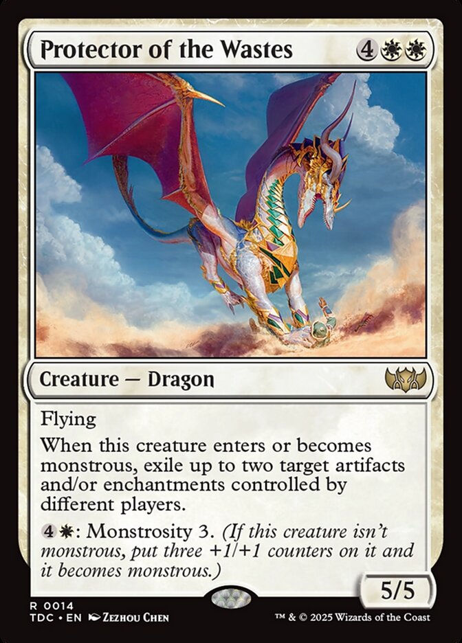 Protector of the Wastes - carta Magic The Gathering