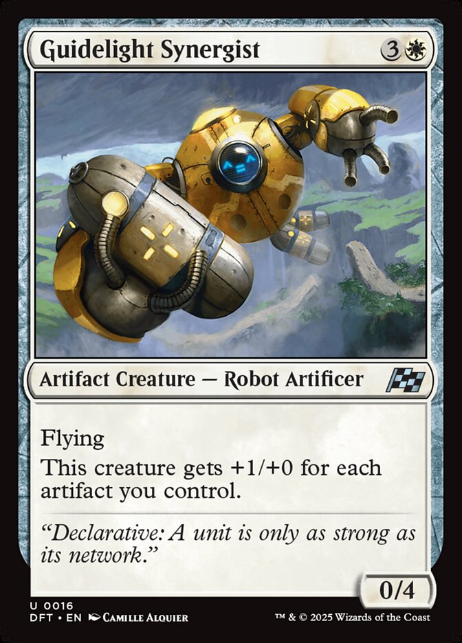 Guidelight Synergist - carta Magic The Gathering