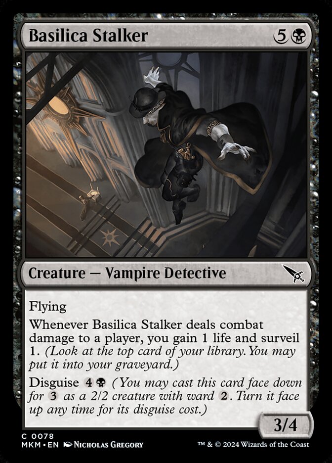 Basilica Stalker - carta Magic The Gathering