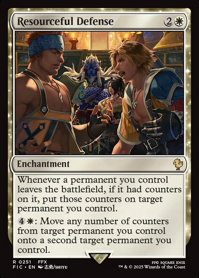 Resourceful Defense - carta Magic The Gathering