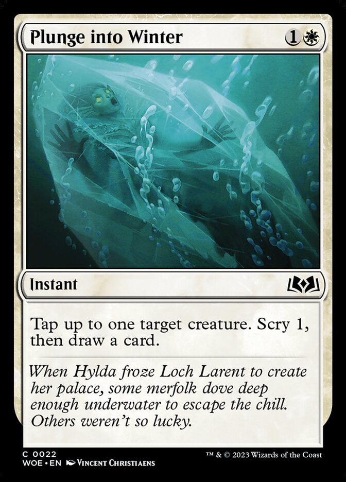 Plunge into Winter - carta Magic The Gathering
