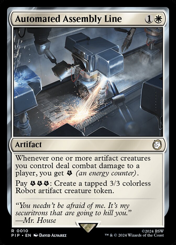 Automated Assembly Line - carta Magic The Gathering