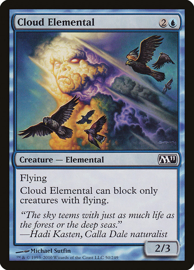 Cloud Elemental - carta Magic The Gathering