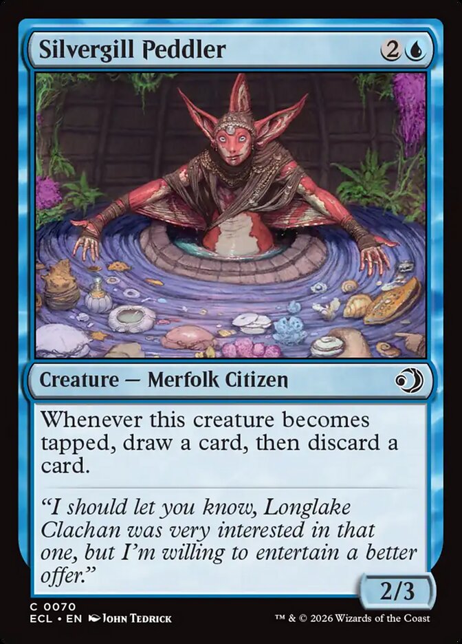 Silvergill Peddler - carta Magic The Gathering