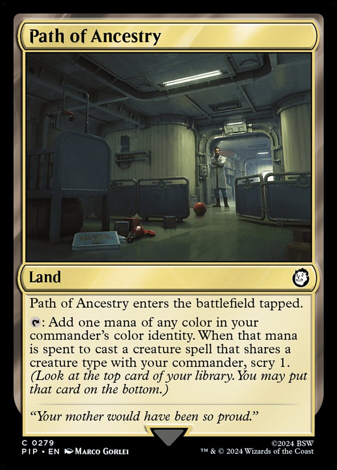 Path of Ancestry - carta Magic The Gathering