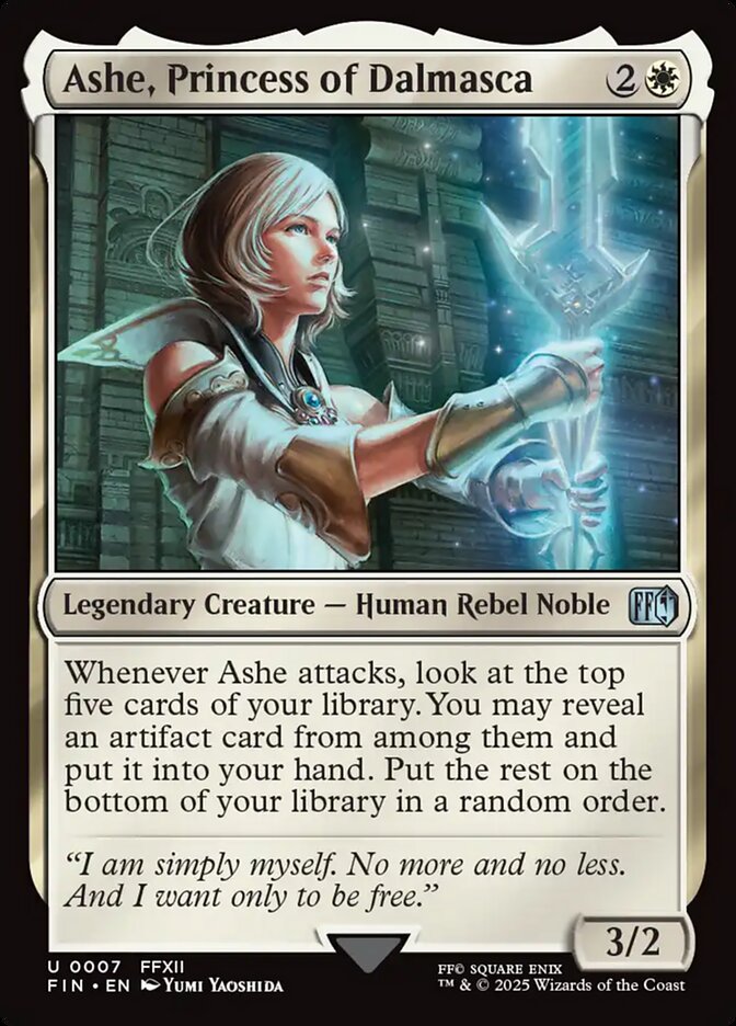 Ashe, Princess of Dalmasca - carta Magic The Gathering