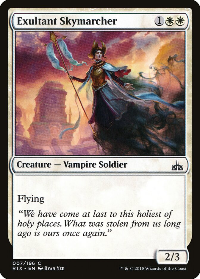 Exultant Skymarcher - carta Magic The Gathering