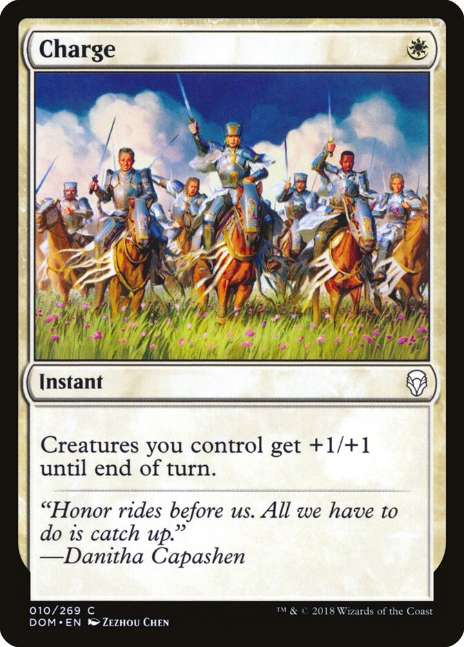 Charge - carta Magic The Gathering