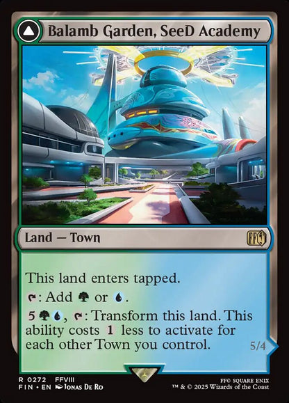 Balamb Garden, SeeD Academy - carta Magic The Gathering