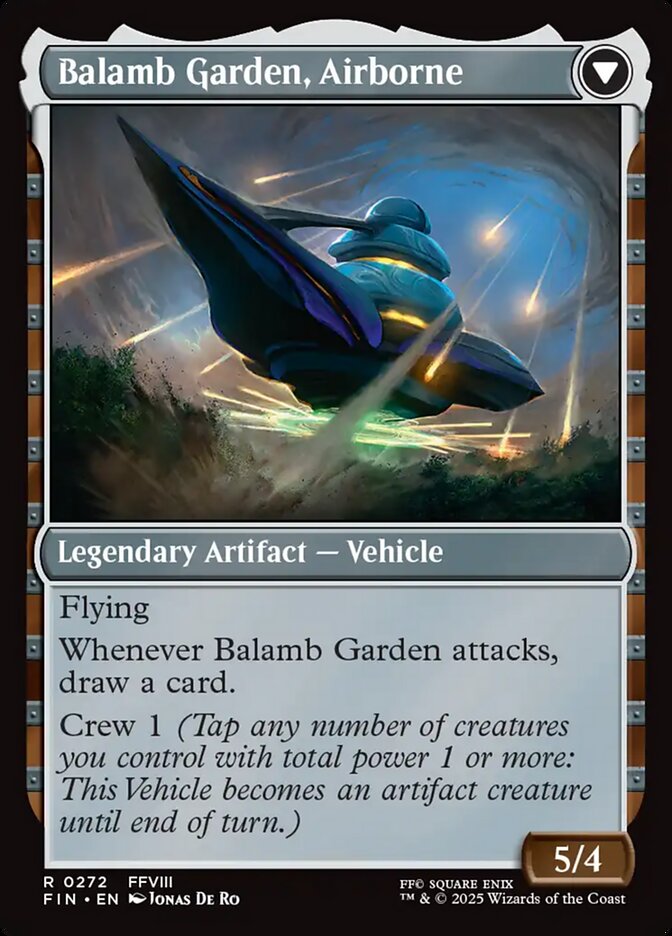 Balamb Garden, Airborne - carta Magic The Gathering