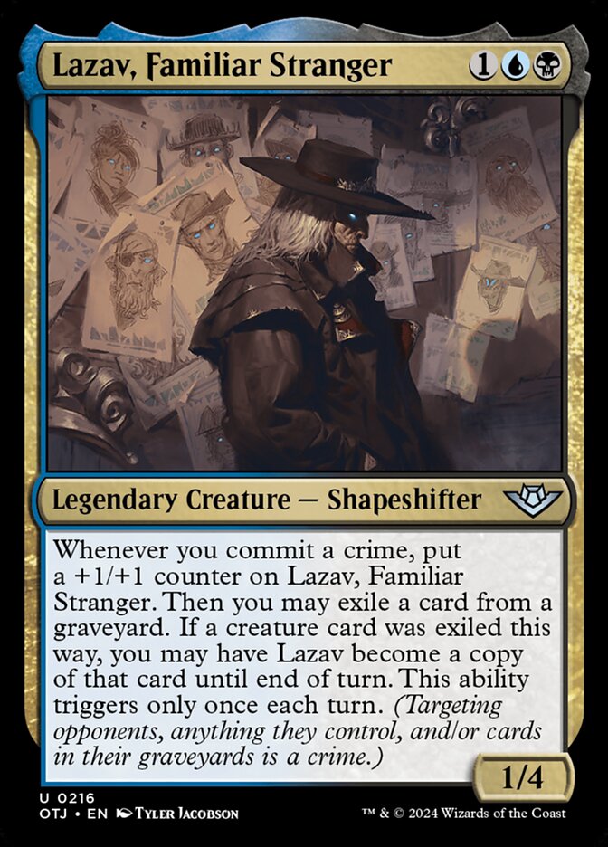 Lazav, Familiar Stranger - OTJ-216-NF-LDG