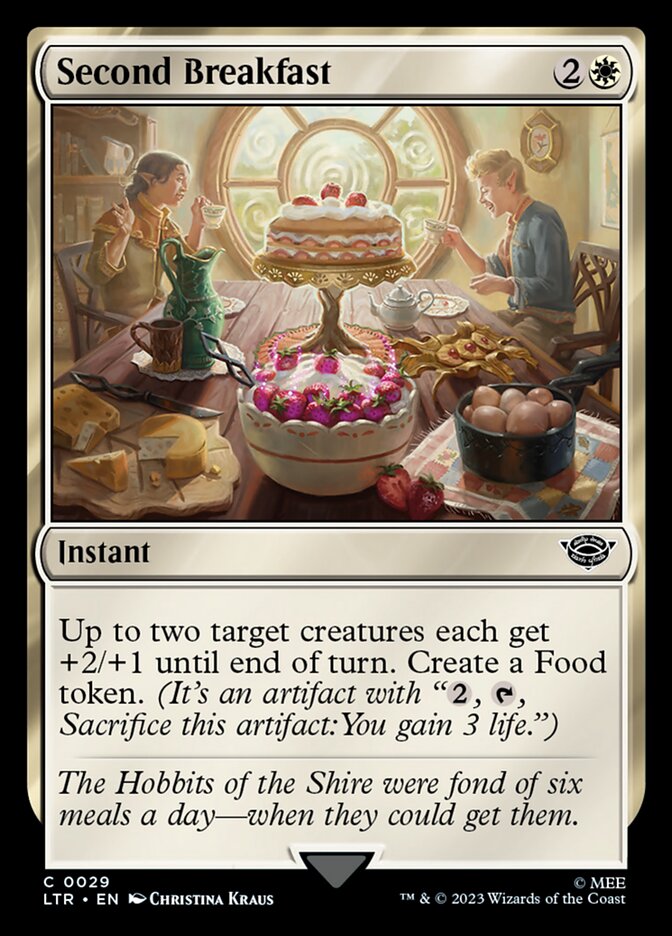 Second Breakfast - carta Magic The Gathering