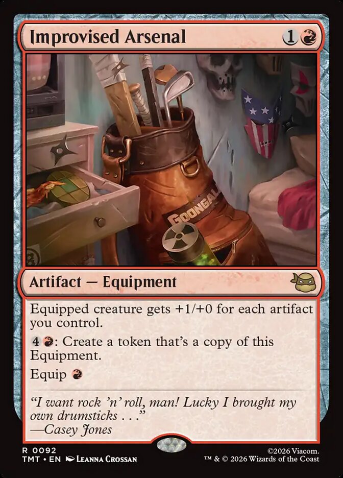 Improvised Arsenal - carta Magic The Gathering