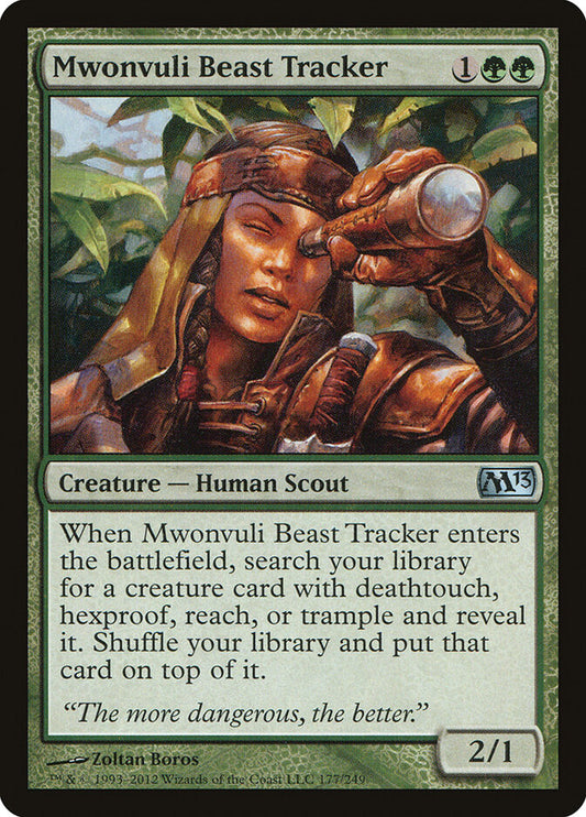 Mwonvuli Beast Tracker - carta Magic The Gathering