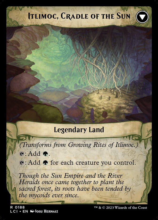 Itlimoc, Cradle of the Sun - carta Magic The Gathering