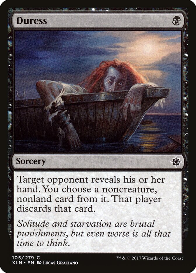 Duress - carta Magic The Gathering