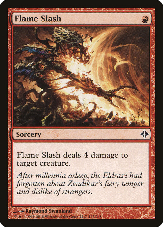 Flame Slash - carta Magic The Gathering