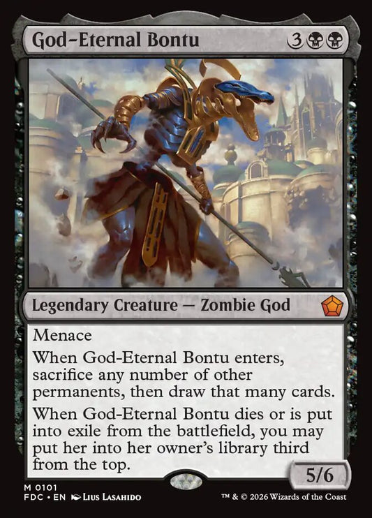 God-Eternal Bontu - carta Magic The Gathering