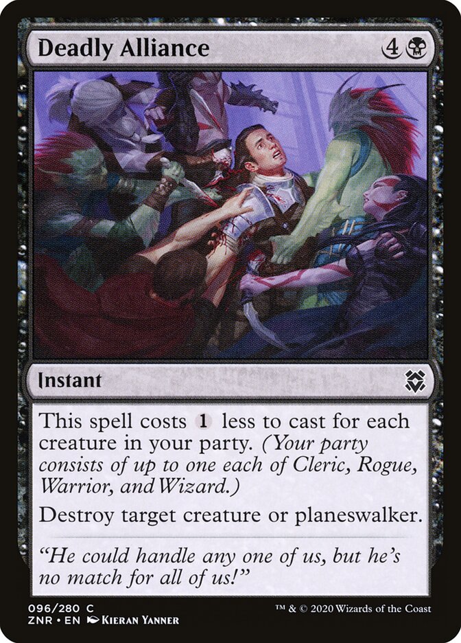 Deadly Alliance - carta Magic The Gathering