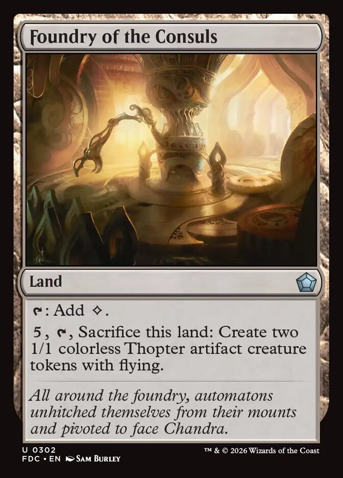 Foundry of the Consuls - carta Magic The Gathering