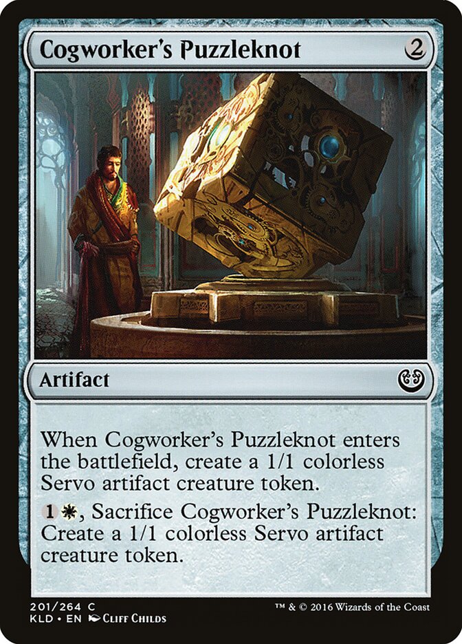Cogworker's Puzzleknot - carta Magic The Gathering