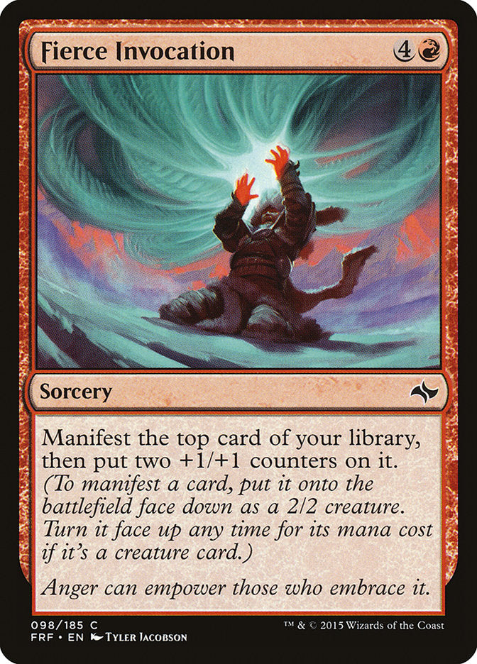 Fierce Invocation - FRF-098-NF-STD