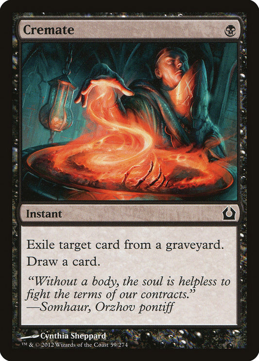 Cremate - carta Magic The Gathering