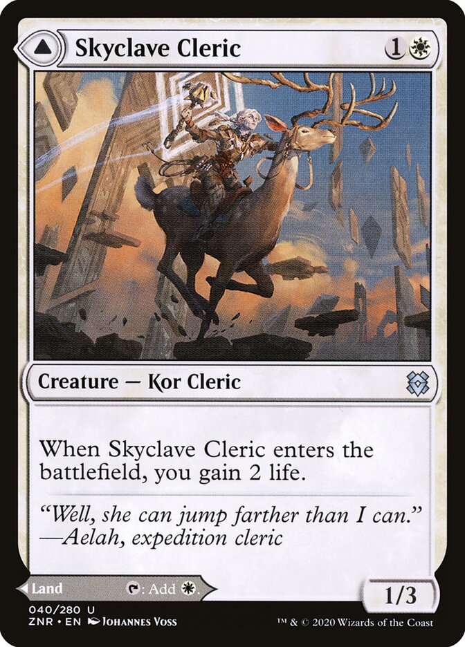 Skyclave Cleric - carta Magic The Gathering