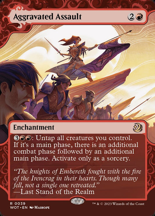 Aggravated Assault - carta Magic The Gathering