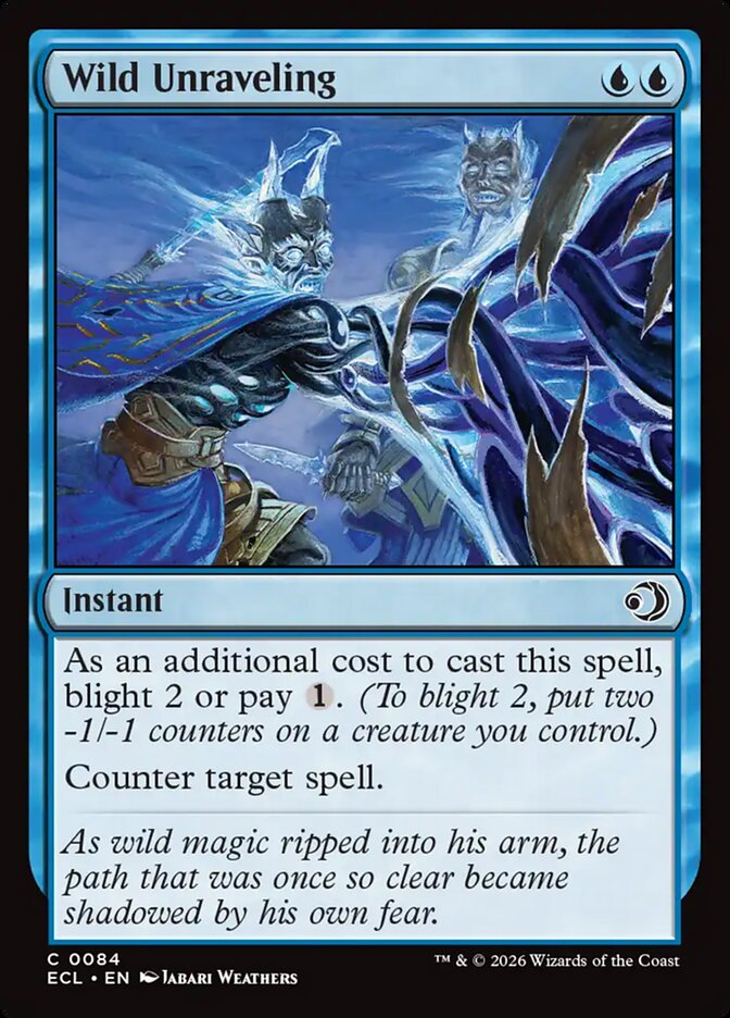 Wild Unraveling - carta Magic The Gathering