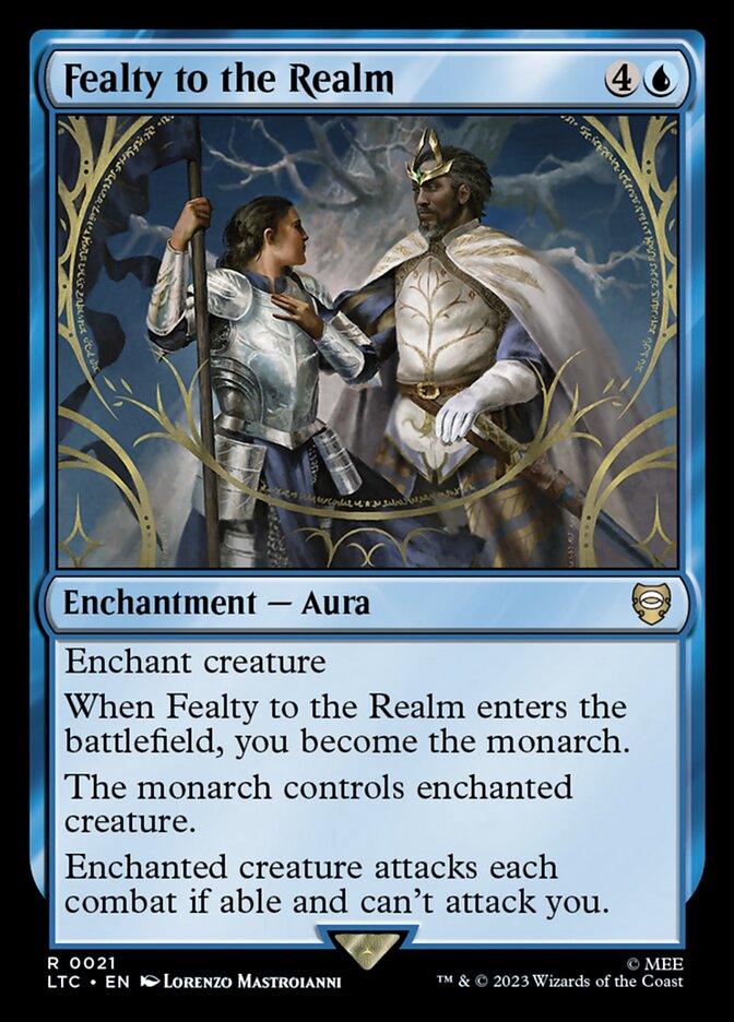 Fealty to the Realm - carta Magic The Gathering