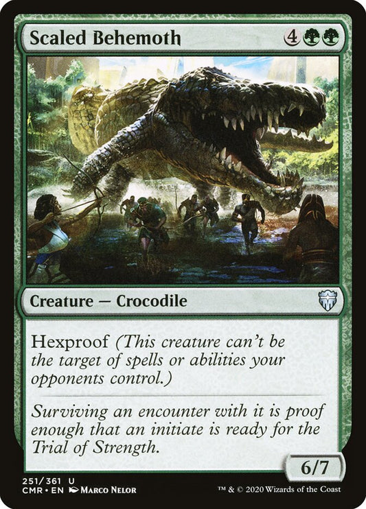 Scaled Behemoth - carta Magic The Gathering