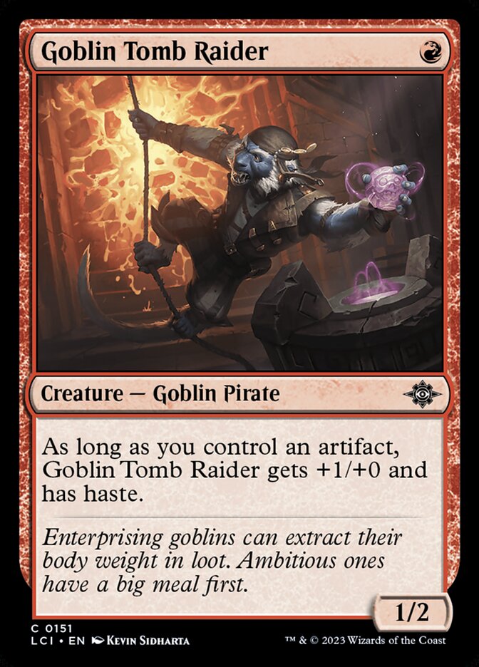 Goblin Tomb Raider - carta Magic The Gathering
