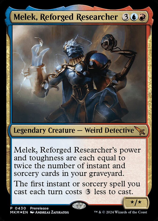 Melek, Reforged Researcher - MKM-430-F-LDG-PR