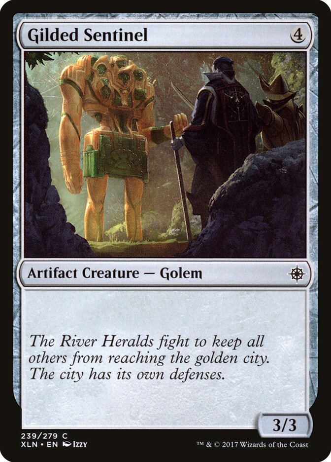 Gilded Sentinel - carta Magic The Gathering
