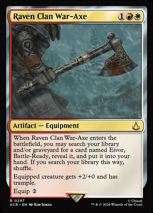 Raven Clan War-Axe - ACR-297-NF-UNI