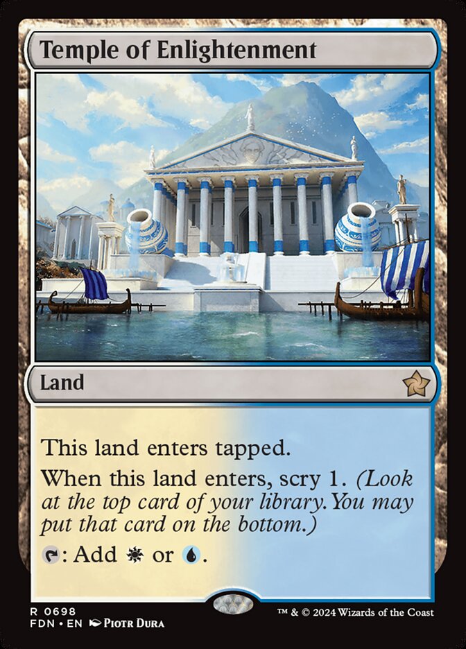 Temple of Enlightenment - carta Magic The Gathering