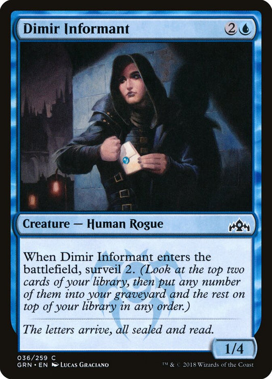 Dimir Informant - carta Magic The Gathering