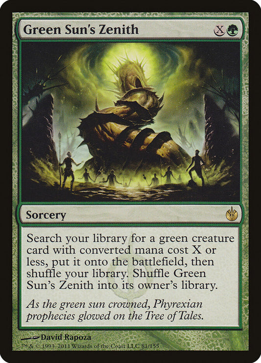 Green Sun's Zenith - carta Magic The Gathering