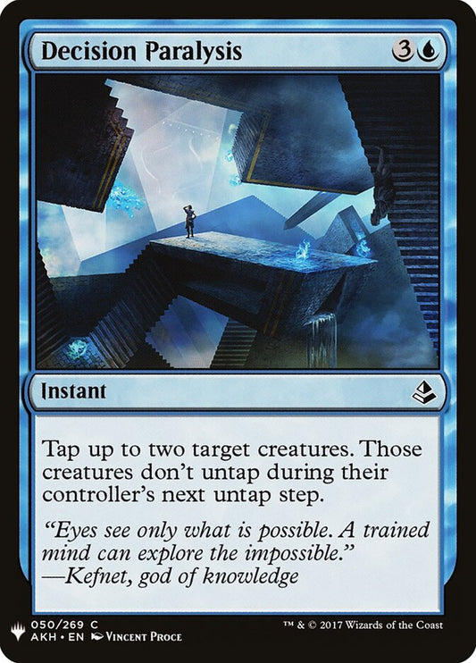 Decision Paralysis - carta Magic The Gathering