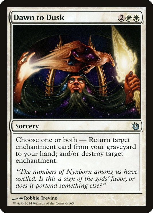 Dawn to Dusk - carta Magic The Gathering
