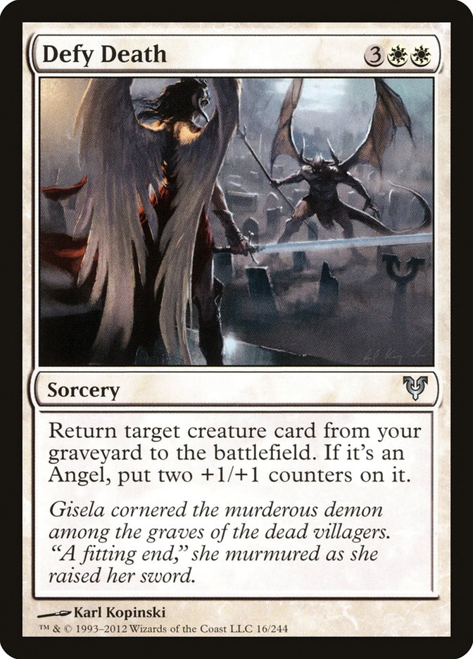 Defy Death - AVR-016-NF-STD
