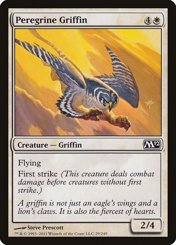 Peregrine Griffin - carta Magic The Gathering