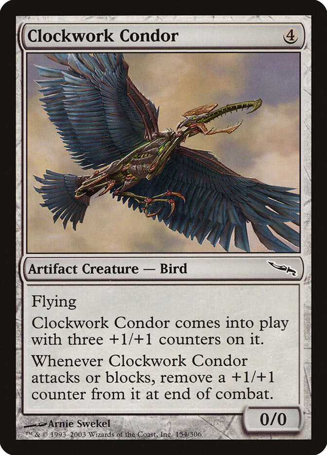 Clockwork Condor - carta Magic The Gathering